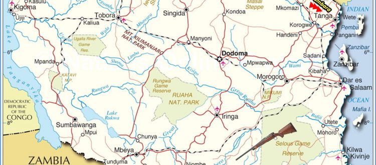 tanzania-tourist-activities-map